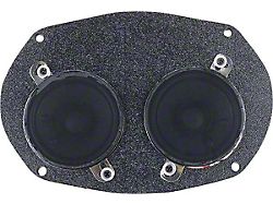 Custom Autosound Console Mounted Dual Front Speaker Assembly, 60 Watts (58-60 Ford Thunderbird)
