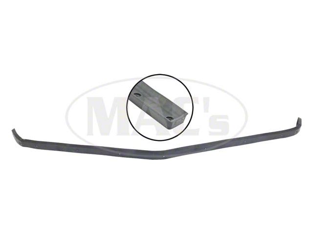 1958-1960 Ford Thunderbird Convertible Front Header Seal, Rubber with Metal Core