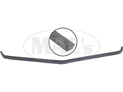 1958-1960 Ford Thunderbird Convertible Front Header Seal, Rubber with Metal Core
