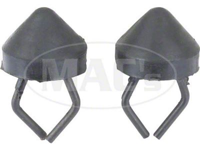1958-1960 Ford Thunderbird Door Bumpers, 7/16 High, Sold In Pairs