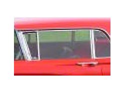 1958-1960 Ford Thunderbird Door glass, - Light grey, light smoke