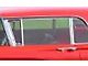 1958-1960 Ford Thunderbird Door glass, - Light grey, light smoke