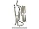 1958-1960 Ford Thunderbird Exhaust System, Without Resonators, 352, T