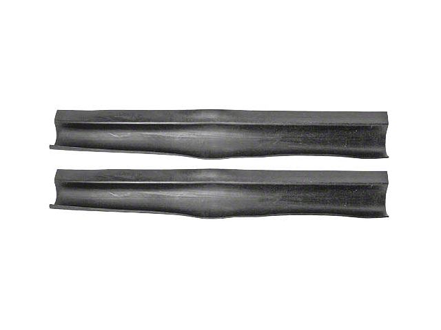1958-1960 Ford Thunderbird Radiator Support To Hood Seals, Rubber, Sold As A Pair