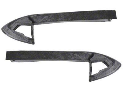 1958-1960 Ford Thunderbird Rear Bumper Bullet Fillers
