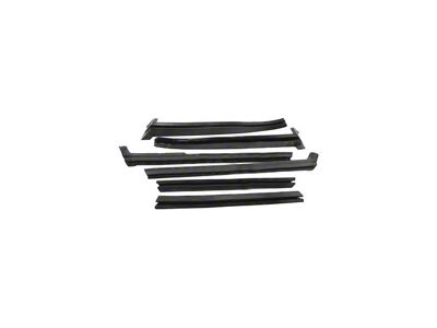 1958-1960 Ford Thunderbird Roof Side Rail Seal Kit, 6 Pieces, Convertible