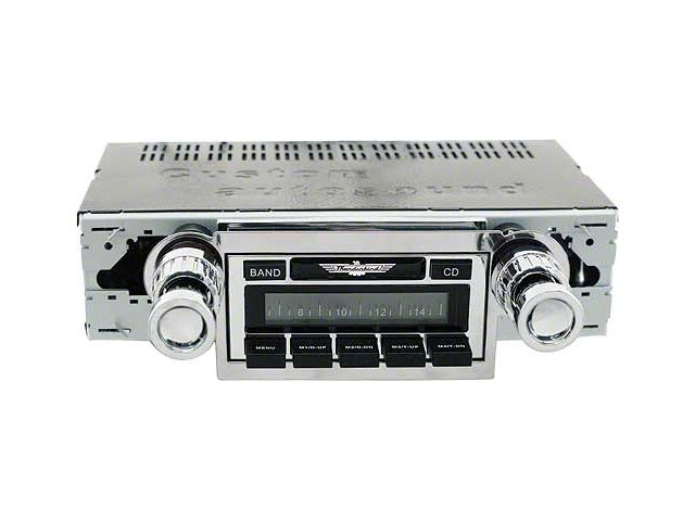 Custom Autosound 1958-1960 Ford Thunderbird USA-630 AM/FM Stereo Radio, 300 Watts