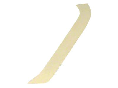 OPR 1958-1961 Corvette Insert Side Fender Louver Right (Convertible)