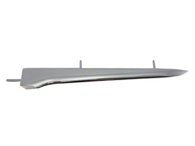 1958-1961 Corvette Side Fender Horizontal Spear Left Lower (Convertible)