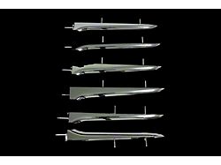 Side Spear Molding Kit (58-61 Corvette C1)