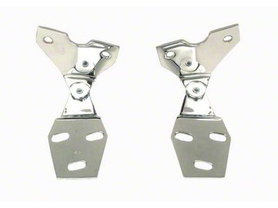 1958-1962 Corvette Chrome Hood Hinges