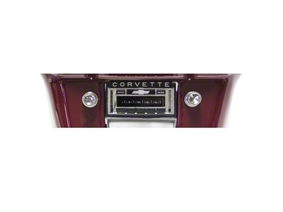 Custom Autosound USA-740 Series Radio with Bluetooth (58-62 Corvette C1)