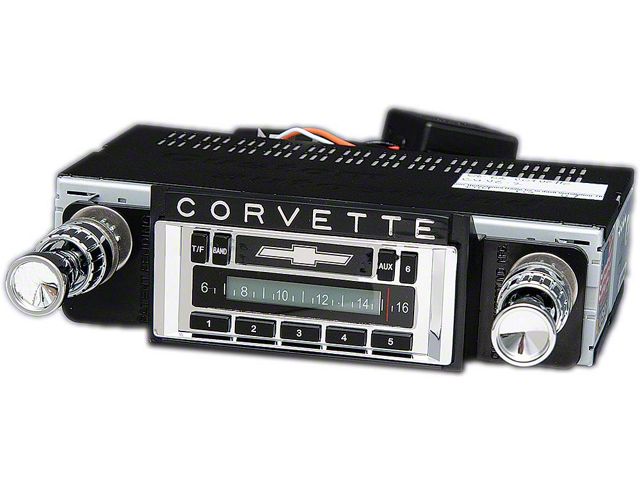 Custom Autosound USA-230 Series Radio (58-62 Corvette C1)