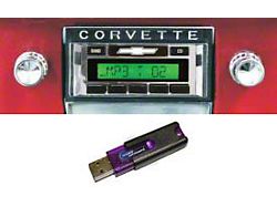 Custom Autosound 1958-1962 Corvette USA-630 AM/FM Stereo (Convertible)