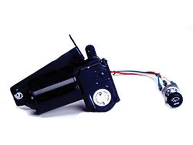 1958-1962 Corvette Electric Wiper Motor Replacement With Delay Switch (Convertible)