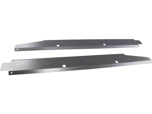 Floor Harness Cover Plates, 1958-1962 (Convertible)
