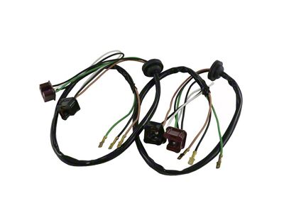 Headlight Extension Wiring Harness, 1958-1962 (Convertible)