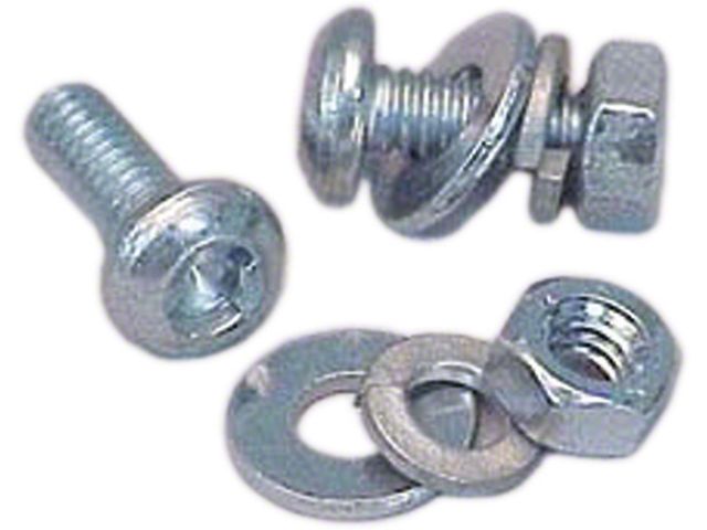 Hood Support To Body Screws, 1958-1962 (Convertible)