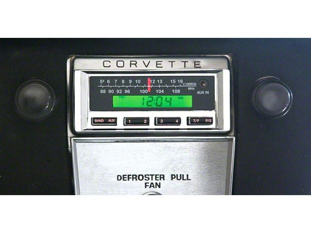 1958-1962 Corvette Vintage Car Audio Bluetooth Stereo (Convertible)