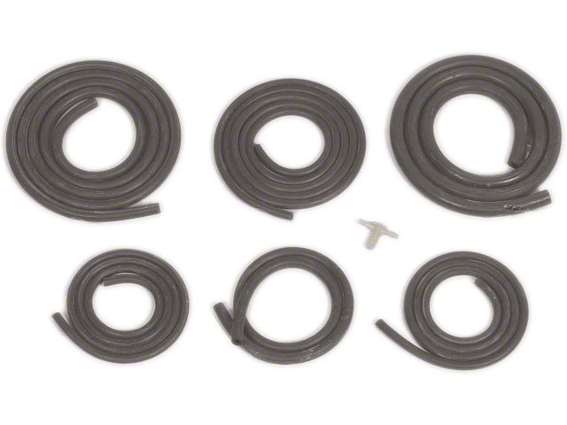 1958-1962 Corvette Windshield Washer Hose Kit (Convertible)