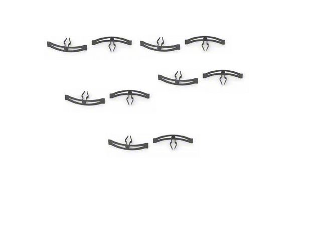 1958-1962 Impala, Full Size Chevy Cowl Weatherstrip Clips
