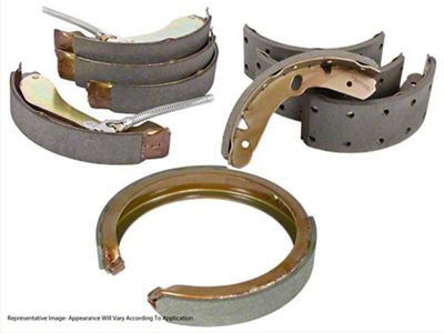 1958-1963 Chevy/GMC Centric 111.00330 - C-TEK Pemium Rear Drum Brake Shoes See Fitment Below