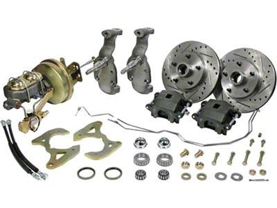 Chevy 2 Drop Disc Brake Kit, Full Upgrade, 1958-1964