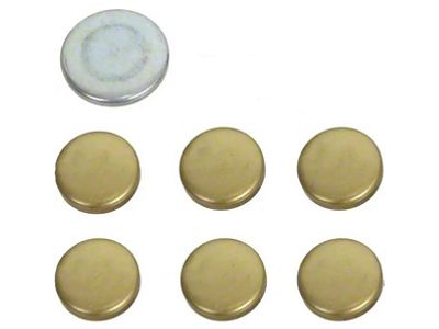 1958-1966 Ford Thunderbird Brass Soft Plug Set, 352/390/428 V8