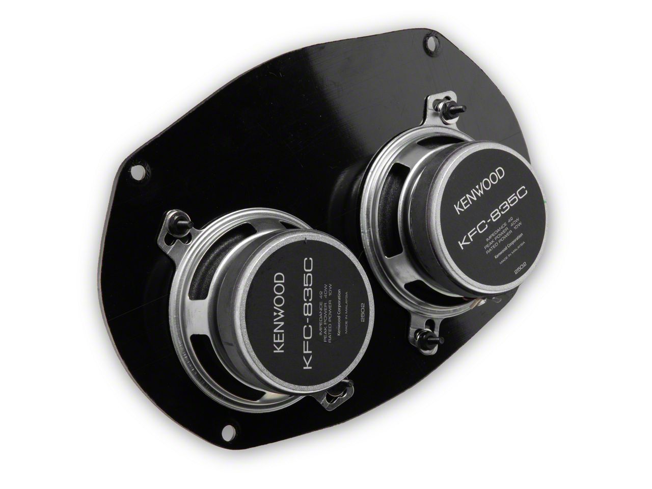 Custom Autosound Ecklers Kenwood Dual Speaker Assembly; 3.50-Inch