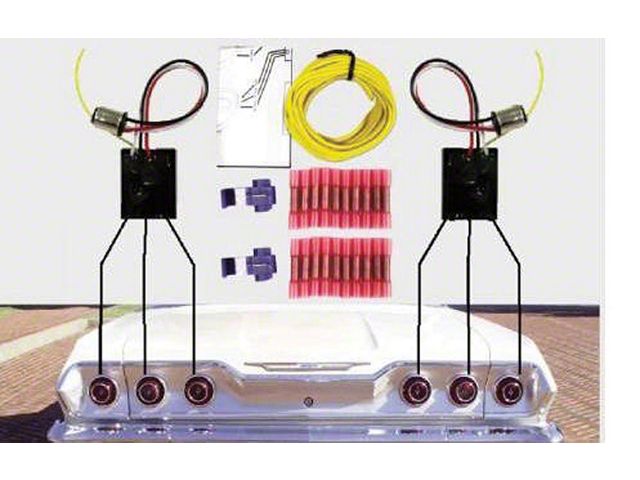 Sequential, LED Tail Light Kit, 1958-1972