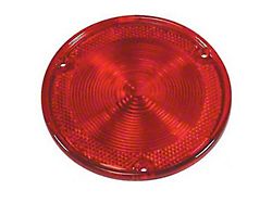 1958-59 Red Plastic Fleetside Tail Light Lens