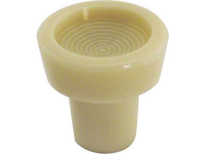 1958-60 Ford Pickup Choke/Throttle/Air Vent Knob, White