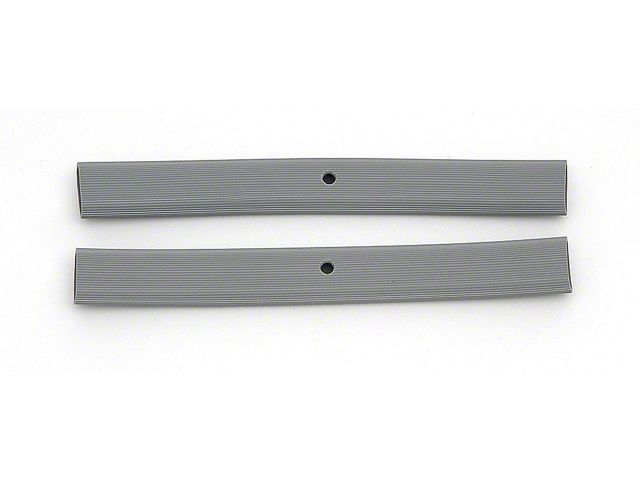 1958-66 Chevy Truck Tailgate Chain Covers Fleet Side Gray
