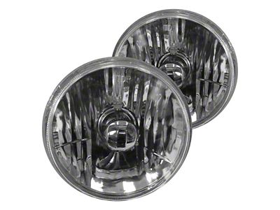 Headlight, 5 3/4 Round Elite Diamond Halogen