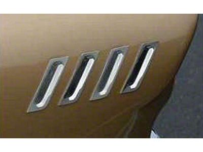 1958 Chevy Impala Bel Air & Nomad Front Fender Louver Set