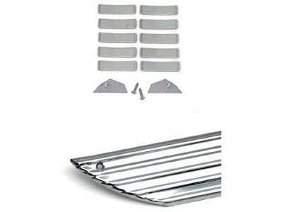 1958 Chevy Rocker Panel Moldings, With Clips