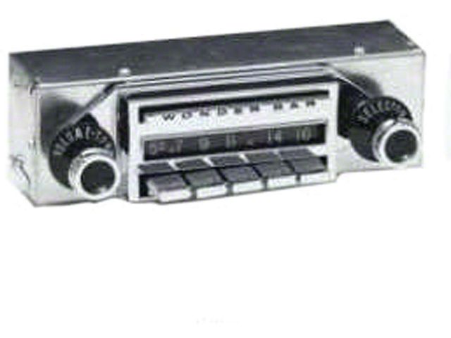 1958 Corvette Antique Automobile Radio AM/FM Wonderbar Stereo with Bluetooth Shallow Box (Convertible)