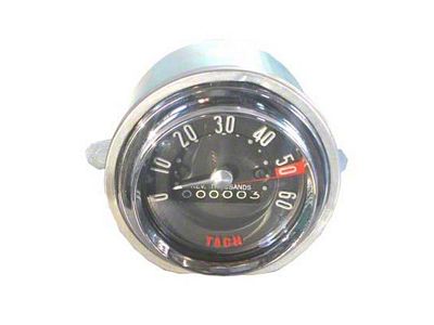 1958 Corvette Tachometer 6000 RPM With Generator Drive (Convertible)