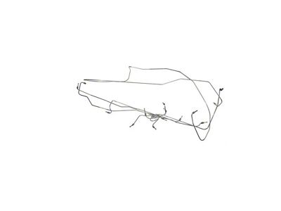 1958 Ford Thunderbird Stainless Steel Manual or Power Brake Line Kit