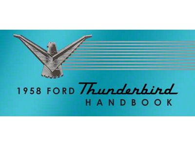 Owners Manual/ 58 T-bird