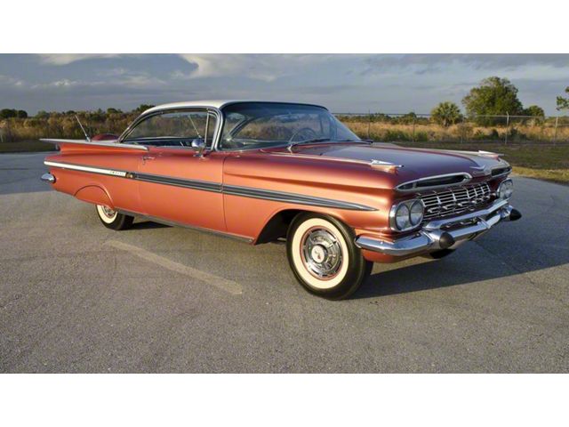 1959-1960 Chevy Impala & Bel Air 2 & 4-Door Hardtop & Convertible Windshield Clear With Shaded Top