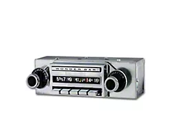 1959-1960 Corvette Antique Automobile Radio AM/FM with Bluetooth Wonderbar Stereo Shallow Box (Convertible)