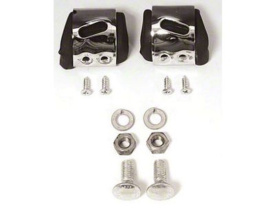 1959-1960 Corvette Hardtop Side Lower Receiver Molding Kit (Convertible)