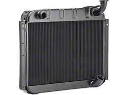 Pro Series Radiator; Black (55-60 Corvette C1 w/ Manual Transmission)