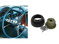 1959-1960 Corvette Steering Wheel Turquoise With Hub (Convertible)