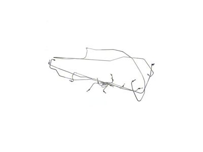 1959-1960 Ford Thunderbird Stainless Steel Manual Brake Line Kit