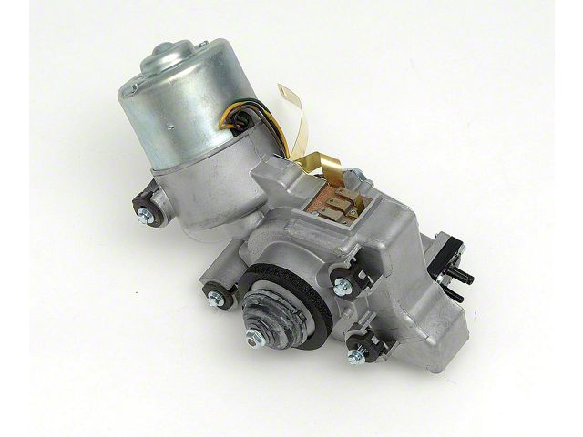 2-Speed Electric Windshield Wiper Motor with Washer Pump (59-62 Biscayne, Brookwood, Impala, Kingswood, Parkwood)