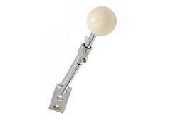 Hurst Stock-Style Shifter Handle w/Bolt-On White Knob (59-62 Corvette C1)