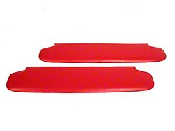 Sunvisors,Red,59-62 (Convertible)
