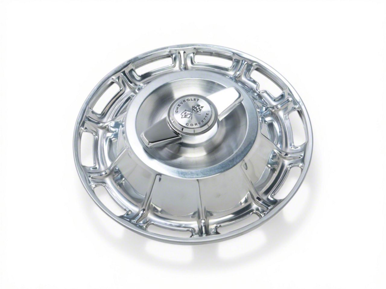 Ecklers Hubcaps with Spinners (59-62 Corvette C1)
